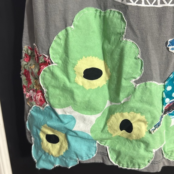 No Brand Appliquéd Bird Tunic Tank No Size - Picture 4 of 5